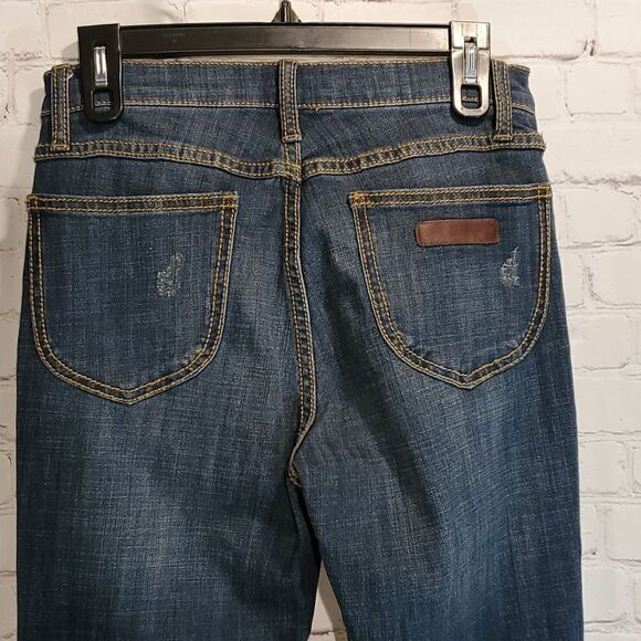 Wrangler embroidered flare leg jeans size 3 - Picture 7 of 13